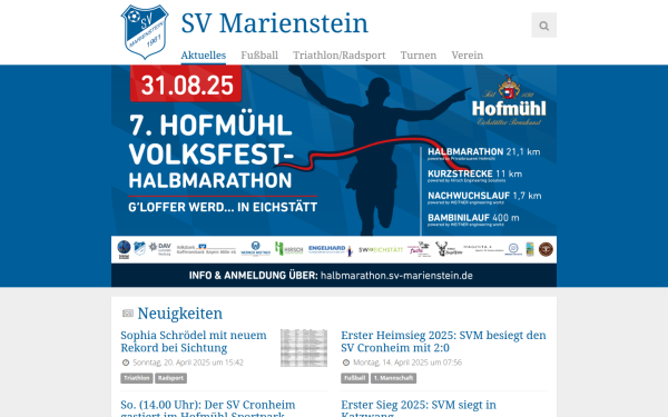 www.sv-marienstein.de