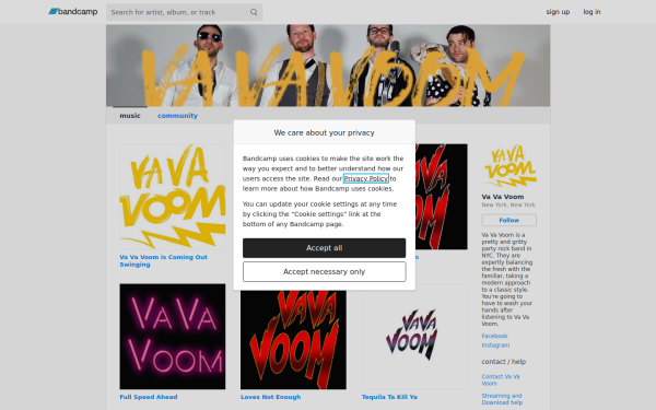 vavavoomrock.bandcamp.com