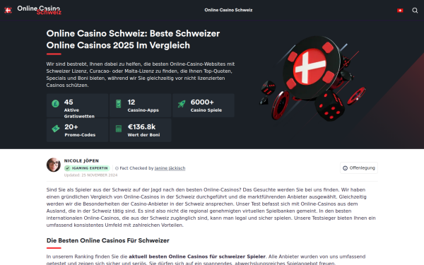 onlinecasinoschweiz.bet