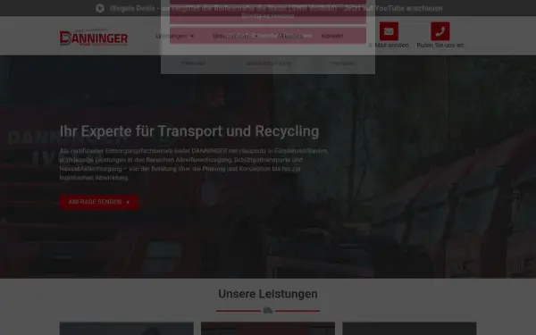 danninger-spezialtransporte.de