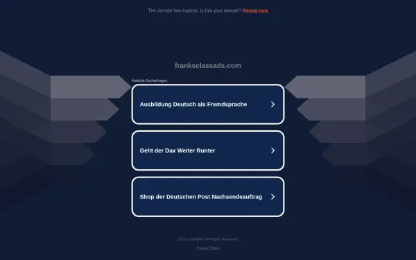 franksclassads.com