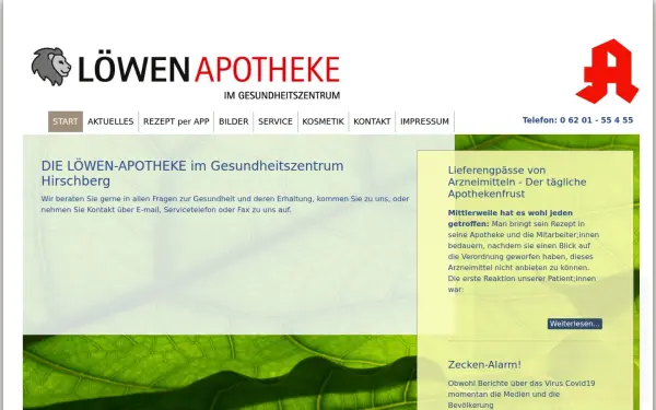 loewen-apotheke-hirschberg.de
