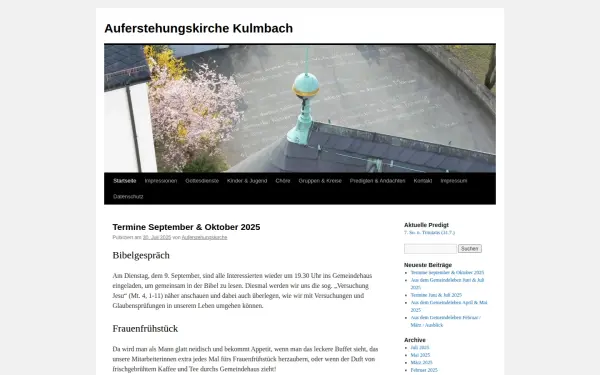 auferstehungskirche-kulmbach.de