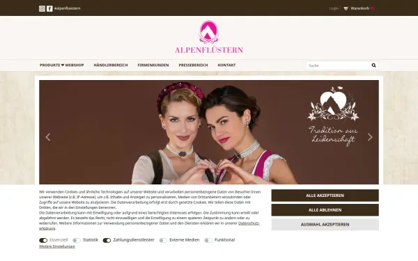 www.alpenfluestern.de