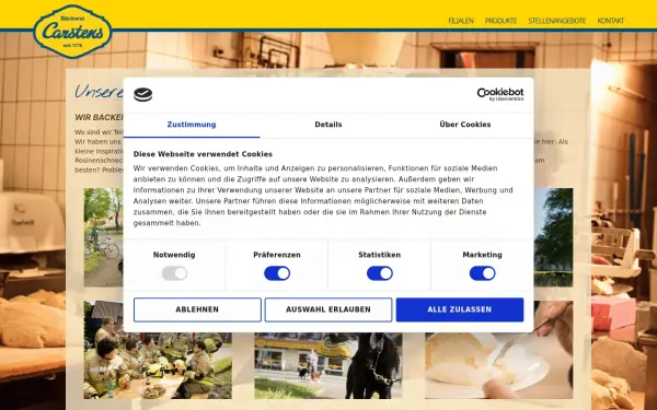 www.baeckerei-carstens.de