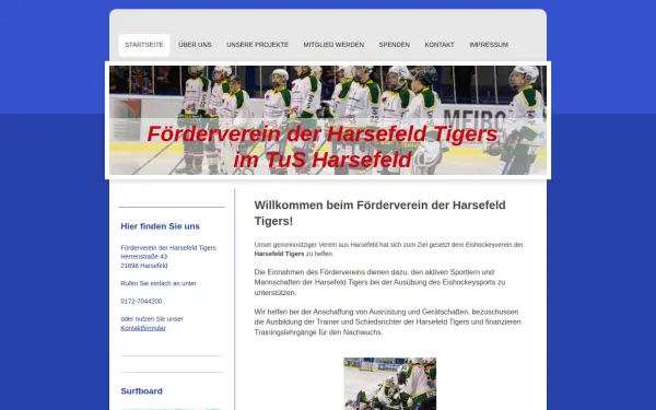www.harsefeldtigers-foerderverein.de