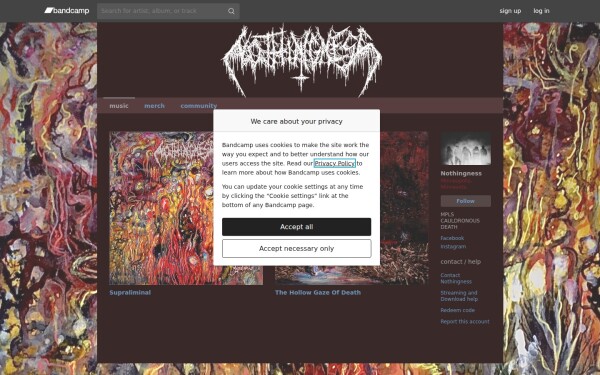 nothingnessmn.bandcamp.com