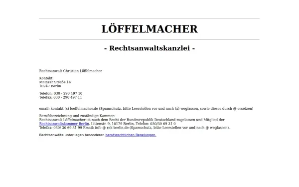 loeffelmacher.de