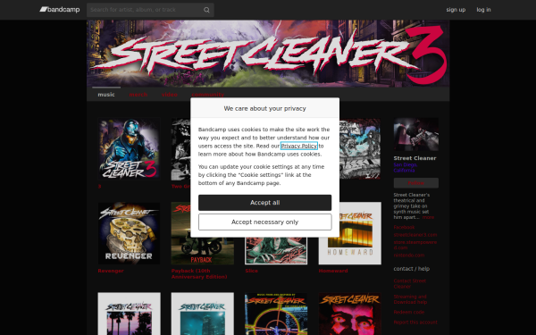 streetcleaner.bandcamp.com