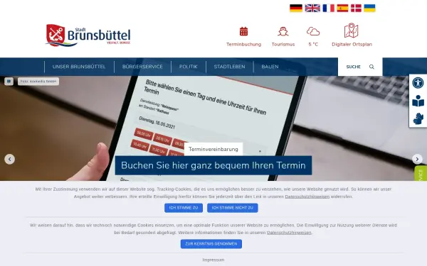 www.stadt.brunsbuettel.de