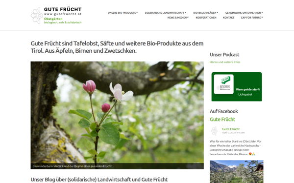 www.gutefruecht.at