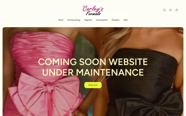 carleysformalsnc.com