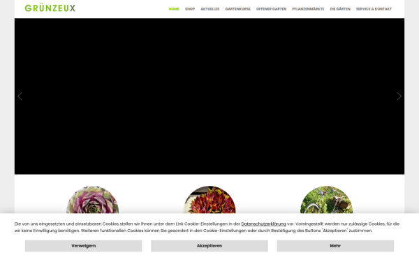 www.gruenzeux.de