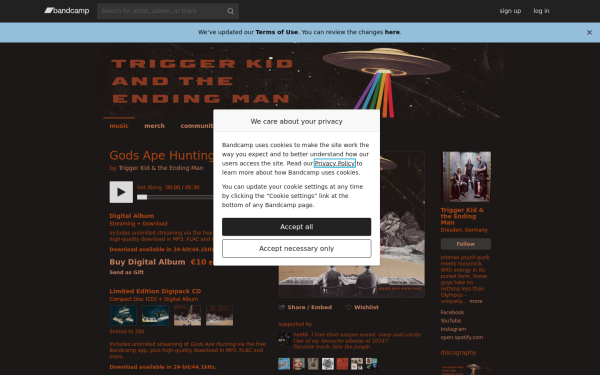 triggerkidandtheendingman.bandcamp.com