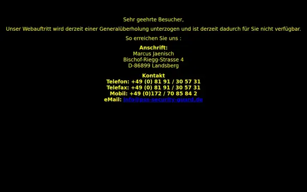 pss-security-guard.de