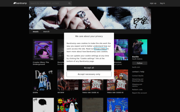 bazilledx.bandcamp.com