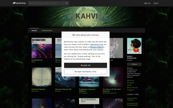 kahvicollective.bandcamp.com