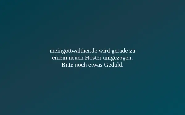 meingottwalther.de