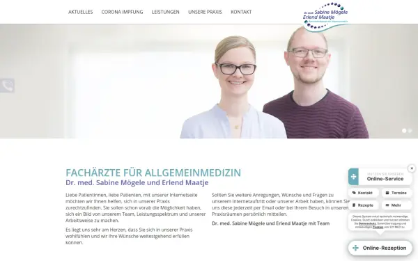 www.drmoegele.de