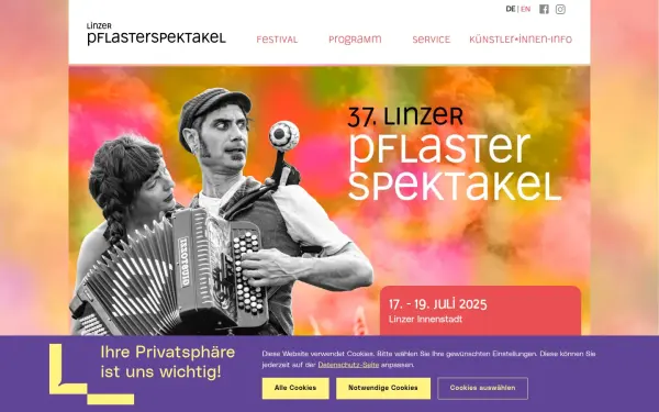 pflasterspektakel.at