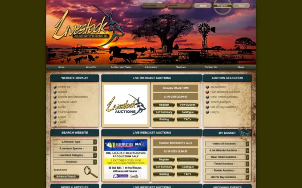 www.livestockauctions.co.za
