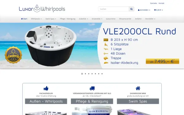 luxorwhirlpools.de