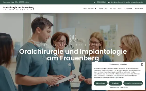 www.oralchirurgie-frauenberg.de