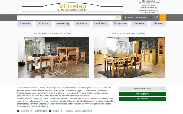 www.vinkelau.de