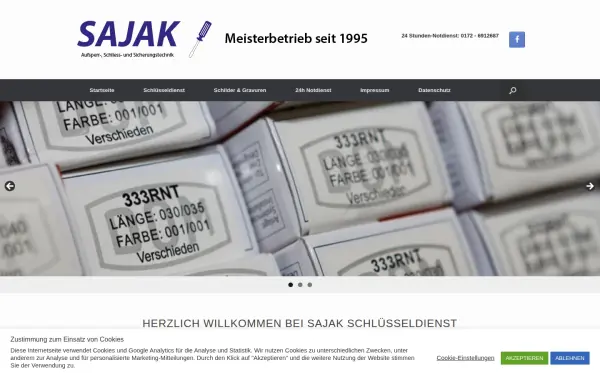 www.sajak-schluesseldienst.de
