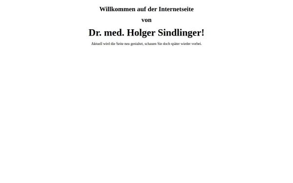 dr-sindlinger.de