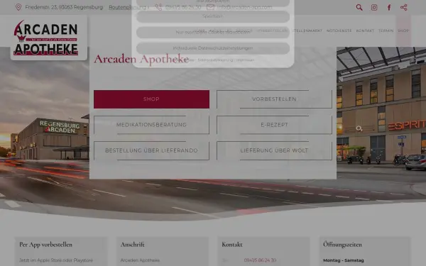 www.arcaden-apotheke-regensburg.de