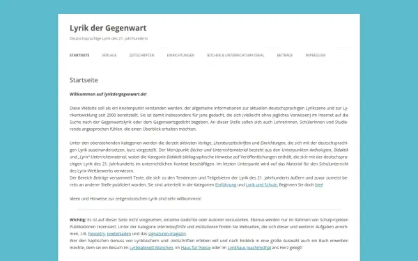 lyrikdergegenwart.de