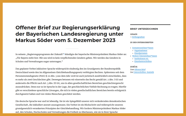 www.geschlechtergerechtesprache.de