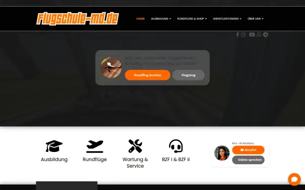 flugschule-md.de