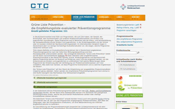 www.gruene-liste-praevention.de