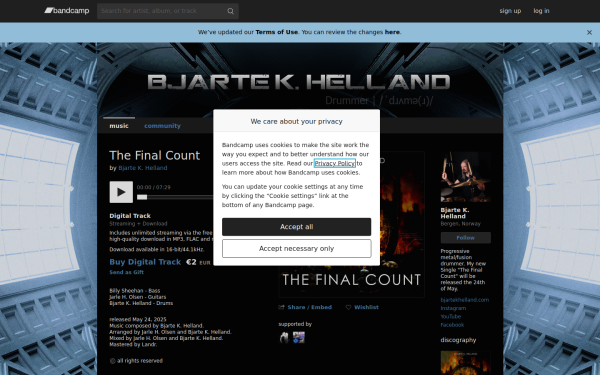 bjartekhelland.bandcamp.com
