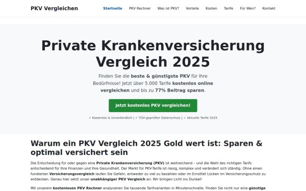 www.privatekrankenversicherungvergleichen.de