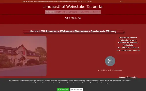 www.hotel-weinstube-taubertal.de
