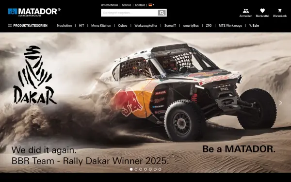 www.matador.de