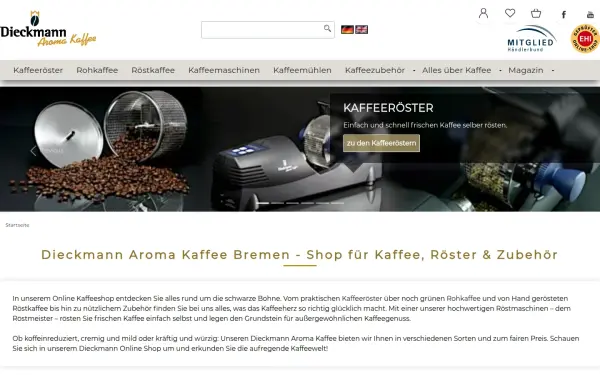 www.dieckmann-aroma-kaffee.de