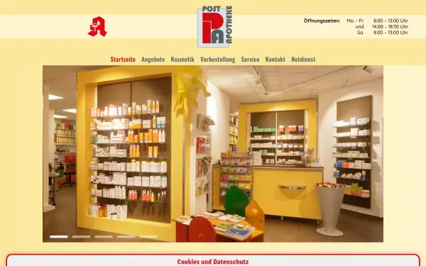 www.post-apotheke-glehn.de