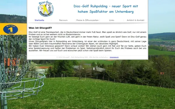 discgolf-ruhpolding.de