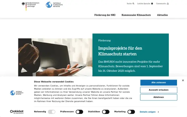 www.klimaschutz.de