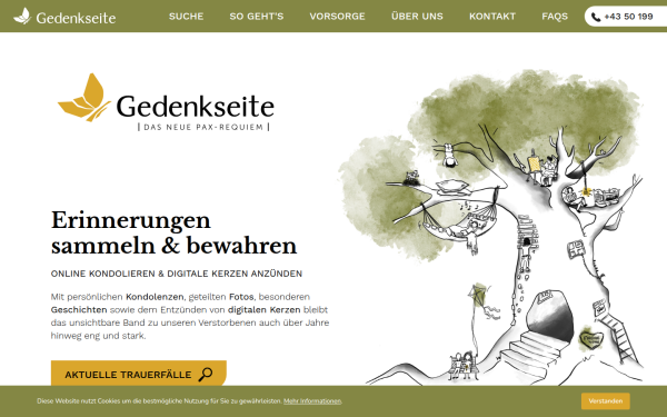 gedenkseite.at
