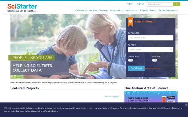 scistarter.org
