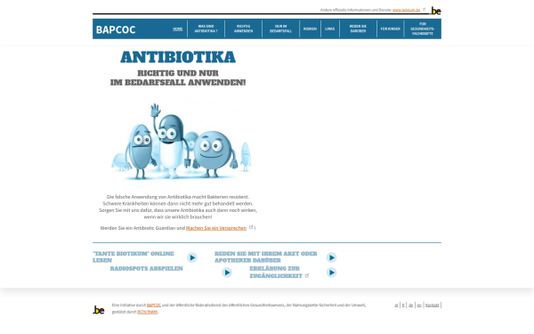 www.antibiotikakorrektverwenden.be