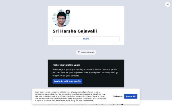 sriharshagajavalli.bio