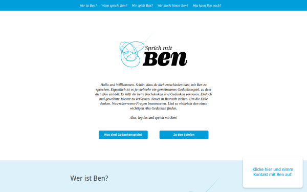 sprichmitben.de