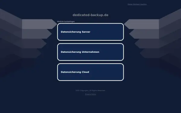 dedicated-backup.de
