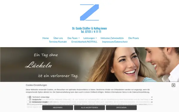 zahnarzt-kernen.de
